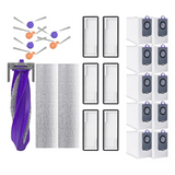 - For Narwal Flow Replacement Accessories Main Side Brush HEPA Filter Mop Roller Dust Bag Spare Parts