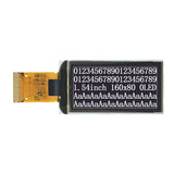1.54 inch OLED Display SSD1320 Driver 160x80 Resolution With Grayscale White Light 24Pin Plug-in