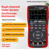 ZT703S Oscilloscope Multimeter, High-precision Dual-channel 50MHZ Digital Oscilloscope Signal Source-tool
