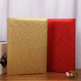 New Paper Blank Folder A4 Thicken Certificate Holder File Page Folder