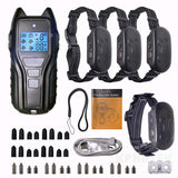 X-13 For 4 Dogs Remote Dog Training Collars Kits,  Magnetic Charging Collar With Shock Vibration beep and Light Functions