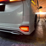 Car Rear Reflector Light Bumper Taillight Fog Light Brake Light For Toyota Noah Voxy 90 Series