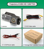 AHD 1080P 170° Golden-FishEye Rear View Camera For Volkswagen Polo V (6R) / Golf 6 VI / Passat CC Magotan Beetle Cayenne Macan