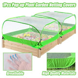New Breathable Popping Up Cover for Garden Plant Outdoor Use Blocking Insect Birds Animals Featuring Polyester