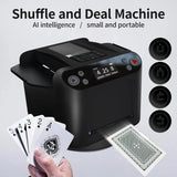 New Version 6 Card Shuffler Poker Playing Cards Electric Automatic Shuffling Machine Card Dealer Machine