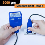 Thickness Meter LS221 Coating Gauge Mil Gage Dry Film 0-5000μm for Ferrous Non-ferrous Metal Substrates