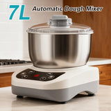 250W Smart Fermentation Function Mixer Machine 7L Automatic Dough Mixer Home Appliance for Bread Pizza Dough Kneading Kitchen