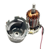 1 PC Permanent Magnet DC Motor DC12-220V 6550 RPM High Speed Large Torque DC Motor DIY Generator Motor With Rectifier Bridge