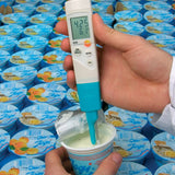 Industrial Testo 206 PH2  IP68 Digital Professional PH Tester Meter For Semi-Solid Food Jelly Cream Meat Cheese Fruit Phmetro