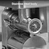 110/220V 1800W Commercial Meat Grinder 304SUSElectric Food Crusher Slicer Shredder For Butcher Shop Restaurant Food Processing