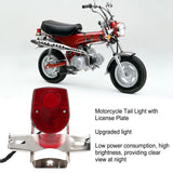 Motorcycle Tail Light with License Plate 84701 098 000 Fit For HONDA DAX ST50 ST70 CT50 CT70 Trail Tail Light License Plate