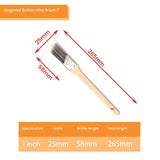 E-Easy To Use-Master Pro Paint Brush Set Angled Paint Brushes For Painting Walls Wood Trim Paint Brush Synthetic Paint Brush