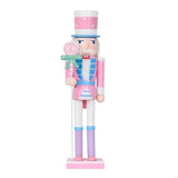 New Christmas Decorations Nutcrackers Ornament,Wooden Nutcrackers Figures Gift