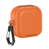 PU Leather Protective Case Cover Fits for Samsung Galaxy Buds4/4Pro Earbuds Sleeve Case Shockproof Anti‑Drop Scratch-Resistant