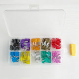 120pcs Mini Fuse Set ,Motorcycle Fuses Assortment Kit -Mini Size(2A/3A/5A/7.5A/10A/15A/20A/25A/30A/35A) for Camper SUV Truck