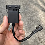 Motorcycle USB Fast Socket With 12V Power Supply Adapter For Spring Wind 675SR-R Waterproof Cover