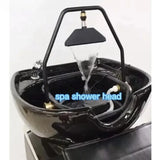 Adjustables Metal Waterfall Head Spa Portable Water Therapys Equipment for Salon Spa Hotel and Barber Shop Shower Hair Washing