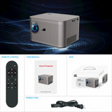 HY350 Mini Smart Portable Projector 5G WIFI LED 4K Video Google App Full HD 1080P Home Theater Proyector 4K Projector