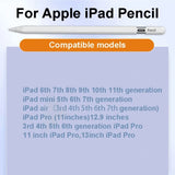 For Apple Pencil For Ipad A16 2025 10th Generation Stylus Pen Pro 13 M5 12.9 Air 11 M4 M3 5 4 3 Mini 7 6 A17 8th 9th Touch Pens