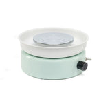 Electric Pottery Wheel for Kids – Portable Desktop Clay DIY Machine with Aluminum Turntable, Speed Control, Forward/Reverse