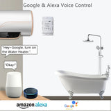 Tuya WiFi 20A Smart Switch Circuit Breaker APP Remote Control Power Monitor Overload Protection Work with Alexa Google Home