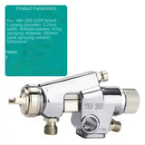 Automatic paint spray gun, WA-200 (WA200) pneumatic tool, 1.2 / 1.5 / 2.0 / 2.5mm nozzle size