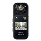 1.47" IPS Screen Action Camera 2.7K Video Thumb Camera with 180°Rotatable Lens Support Wi-Fi Magnetic Attachments Daily Travel