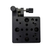 Manual Dual-Axis Tilt Stage, Precision 2D Adjustable Platform for Pitch & Rotation Angle Adjustment