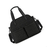2025 New Spacious Baby Diaper with Multiple Compartments Quilted Shoulder Bag Suitable for Family Trip and Outings