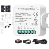 Tuya WiFi Gate Opener Intelligent Garage Door Opener Controller Mobilephone Remotely APP Control Google Home for Voice Control
