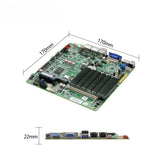 B190 industrial control motherboard J1900/1800 dual network port 6 strings mini ITX industrial X86 all-in-one computer