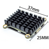 Beacon 5.8G 2W VTX High Power FPV Video Transmitter TBS Protocol With 16CM Antenna For FPV Long Range RC Drone 30.5X 30.5MM