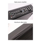 Ranlraka 12V Active Subwoofer 7*10 Inch Car Ultra-thin Seat Subwoofer Max600W 4ohm Pure Bass Small Subwoofer