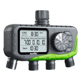 Rainpoint IP65 Digital Irrigation Water Timer 4 Out Manual Programmable Watering System Rain Delay Hose Yard Lawn Garden Tools