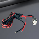 4 Pin 12AWG DC Power Cord Cable for Yaesu Radio FT-450D FT-891 FT-991 FTDX-1200 for Kenwood TS-480 TS-590SG TS-890s
