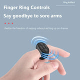 Bluetooth-Compatible Electric Auto Page Turner Mini Mute Phone Screen Tapper Portable Quick Click for Kindle Paperwhite