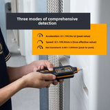 SW-63A Digital Vibration Meter, Handheld Vibration Meter Motor Fault Detector Mechanical Vibration Measurement Tool