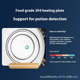2025 Commercial Multi-Layer Electric Steamer - Large Capacity Non-Magnetic Stainless Steel with Timing Function
