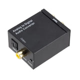 Analog to Digital Audio Converter Amplifier Decoder Optical Coaxial RCA Toslink Audio Adapter SPDIF Adaptor for TV Xbox