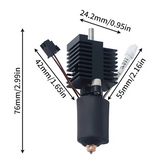 GW-For Reality K2 Plus K2 PLUS Hot End Kit K2 Plus Heating Block Kit