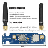 (A32M) For Dual-Band RF Development Board for M5Stack Cardputer ADV,2.4G NRF24 + 433M CC1101 Module,Communication Module