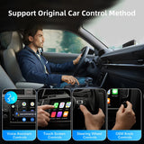 Wired To Wireless Carplay Android Auto Mini Adapter Bluetooth-Compatible 5.0 WiFi for Cars with OEM Wired CarPlay Android Auto
