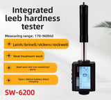 SW6200 Richter Hardness Tester Metal Hardness Tester Rockwell Vickers Industrial Hardness Tester