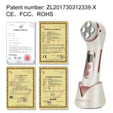 Professional 5 in 1 LED Facial Liftings Skin Rejuvenations Tightenings Device Machine EMS Mesotherapys Massager
