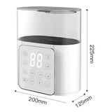 Fast Baby Milk Bottle Heater – Multi-Use with Sterilizer & Accurate Temp Control | Electric Bottle Warmer for Formula  Baby Food