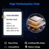 TD2K66EZ1B Upgraded Navigation SD Card for 20212023 3 / CX5 / CX9 Car GPS Navigation System for USA/CAN/MEX Maps