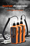 VC63B Mini Orange Digital Vibration Meter 1-1999um Displacement Velocity0.1-199.9mm/s RMS Vibrometer