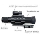 Ponbos TD-04 Head-Mounted Metal Wildlife Tactical Monocular Telescope Infrared Night Vision Scope Sight for Hunting Outdoor