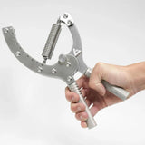 Portable Sports Tools - Adjustable Hand Grabber - 10-120kg Stainless Steel Grip Strength Trainer for Arm and Forearm Workout