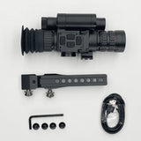 CY800-RL Waterproof WIFI Monocular Telescope 6000J Infrared Night Vision Scope with Range Finder Ballistic Calculation
